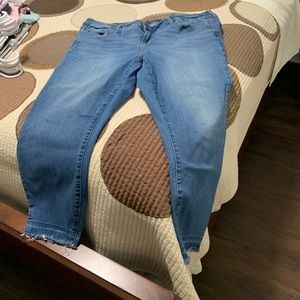 Torrid cropped jeans